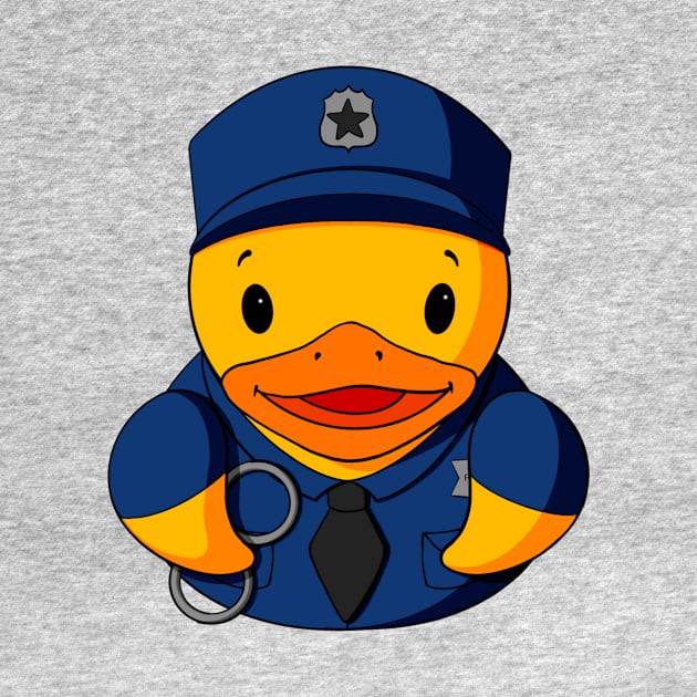 Police Rubber Duck by Alisha Ober Designs